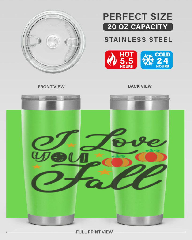 Iloveyoufall 350#- fall- Tumbler