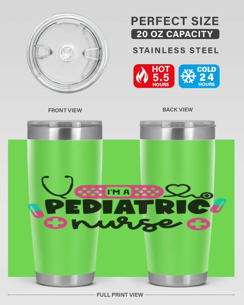 Im A Pediatric Nurse Style Style 154#- nurse- tumbler