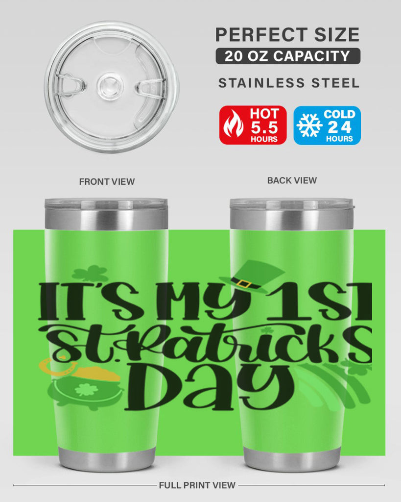 Its My st St Patricks Day Style 76#- St Patricks Day- Tumbler