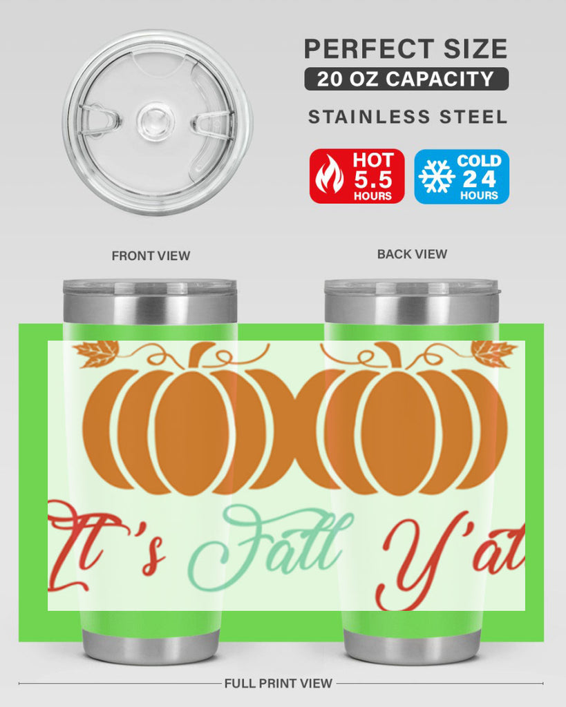 ItsFallYalldesign 379#- fall- Tumbler