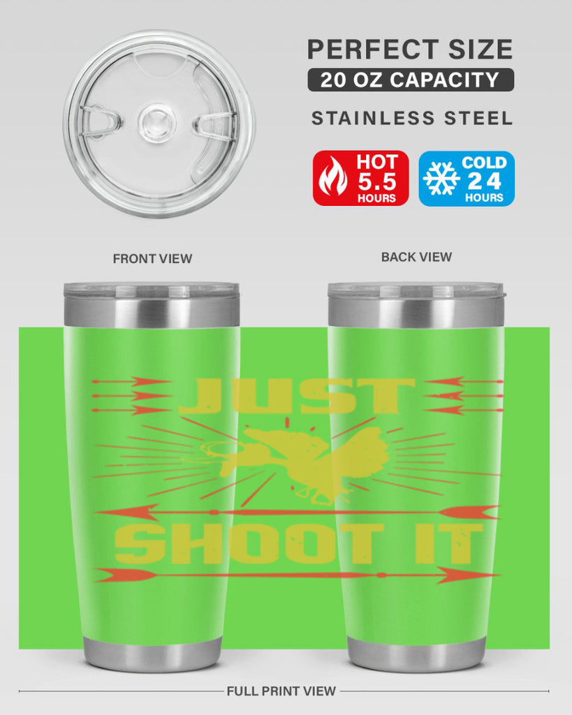Just shoot it Style 32#- duck- Tumbler