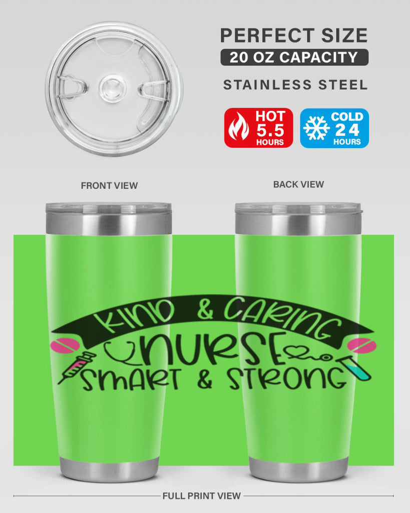 Kind Caring Nurse Smart Strong Style Style 143#- nurse- tumbler