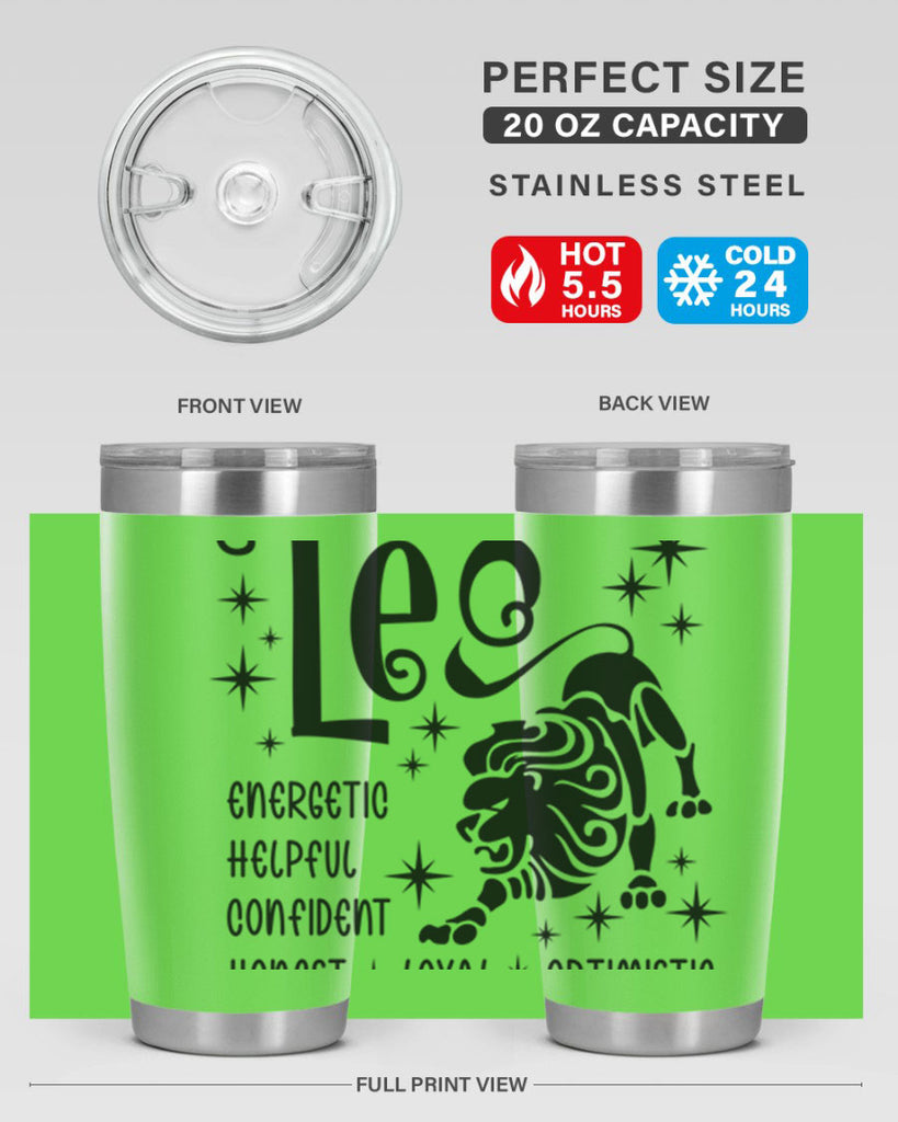 Leo 278#- zodiac- Tumbler