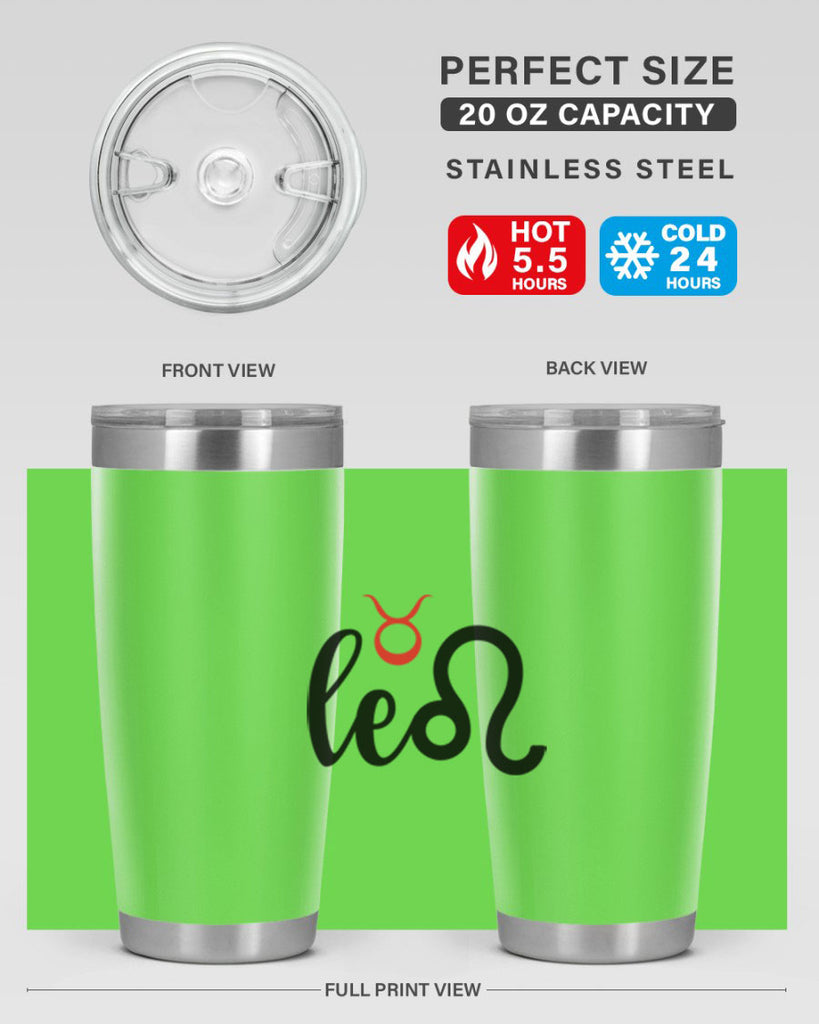 Leo 284#- zodiac- Tumbler