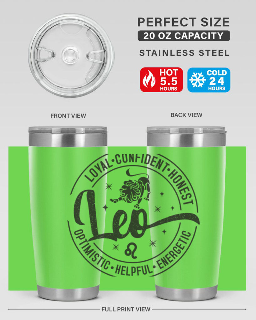 Leo 285#- zodiac- Tumbler