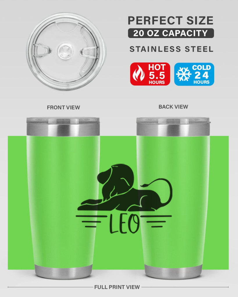 Leo 288#- zodiac- Tumbler