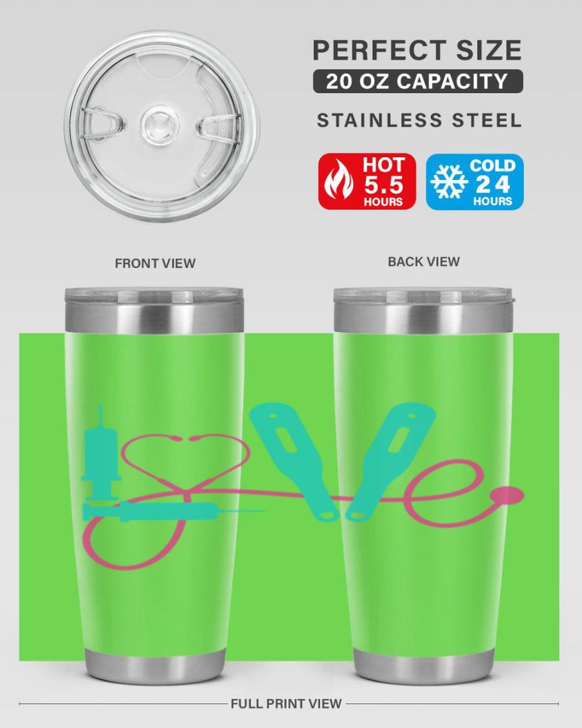 Love Style Style 135#- nurse- tumbler