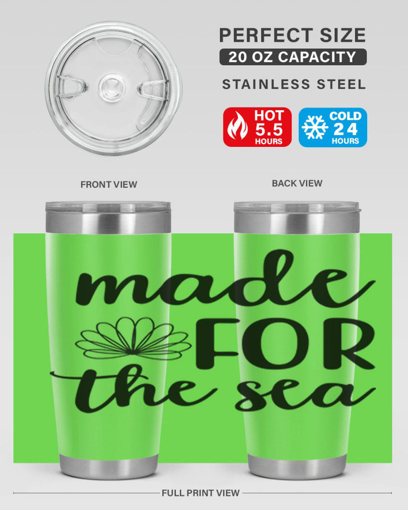 Made for the sea 309#- mermaid- Tumbler