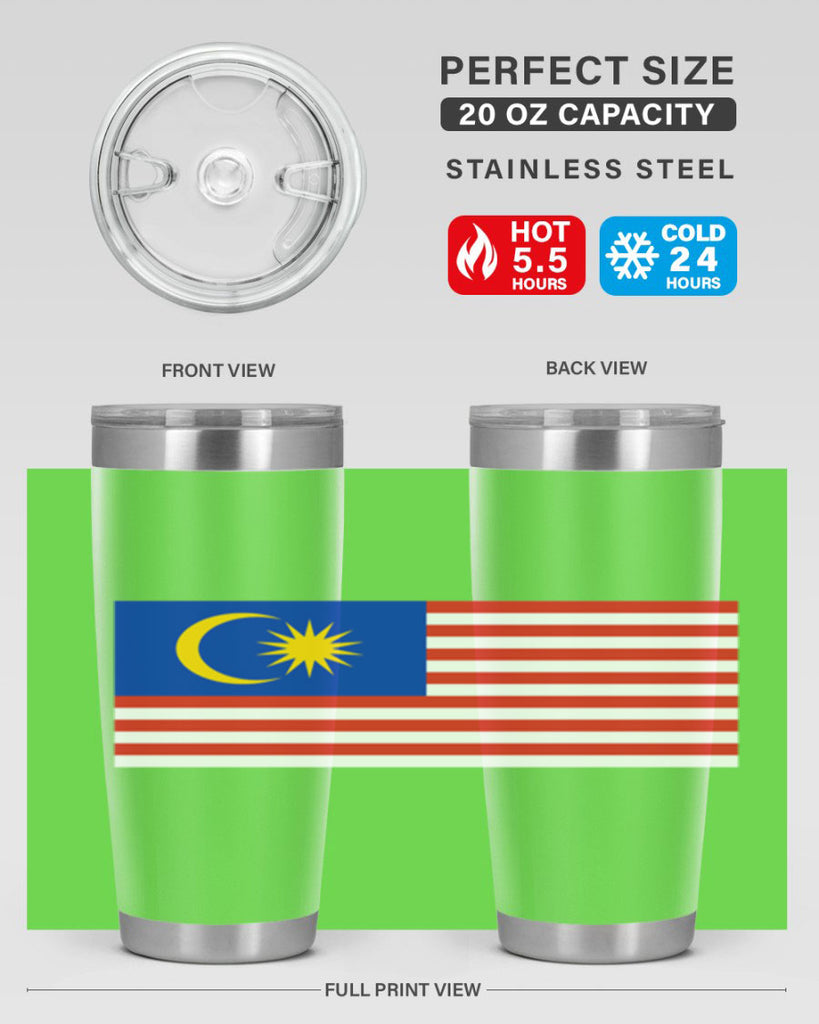 Malaysia 94#- world flags- Tumbler