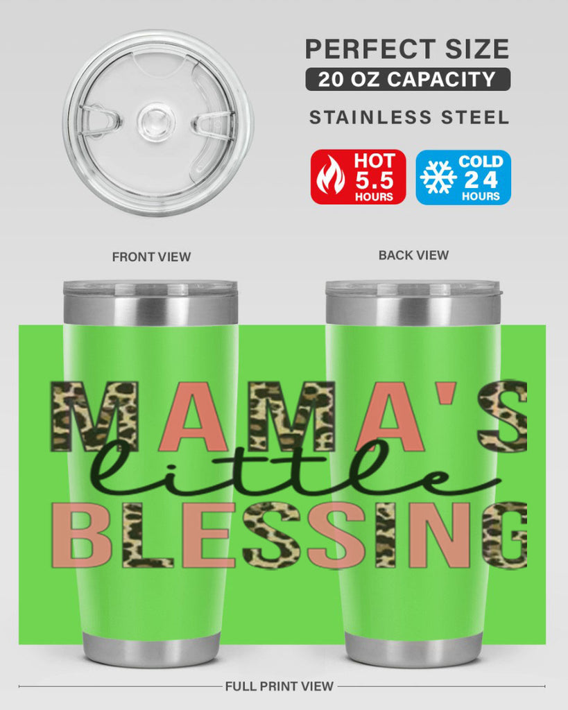 Mamas little blessing 420#- fall- Tumbler