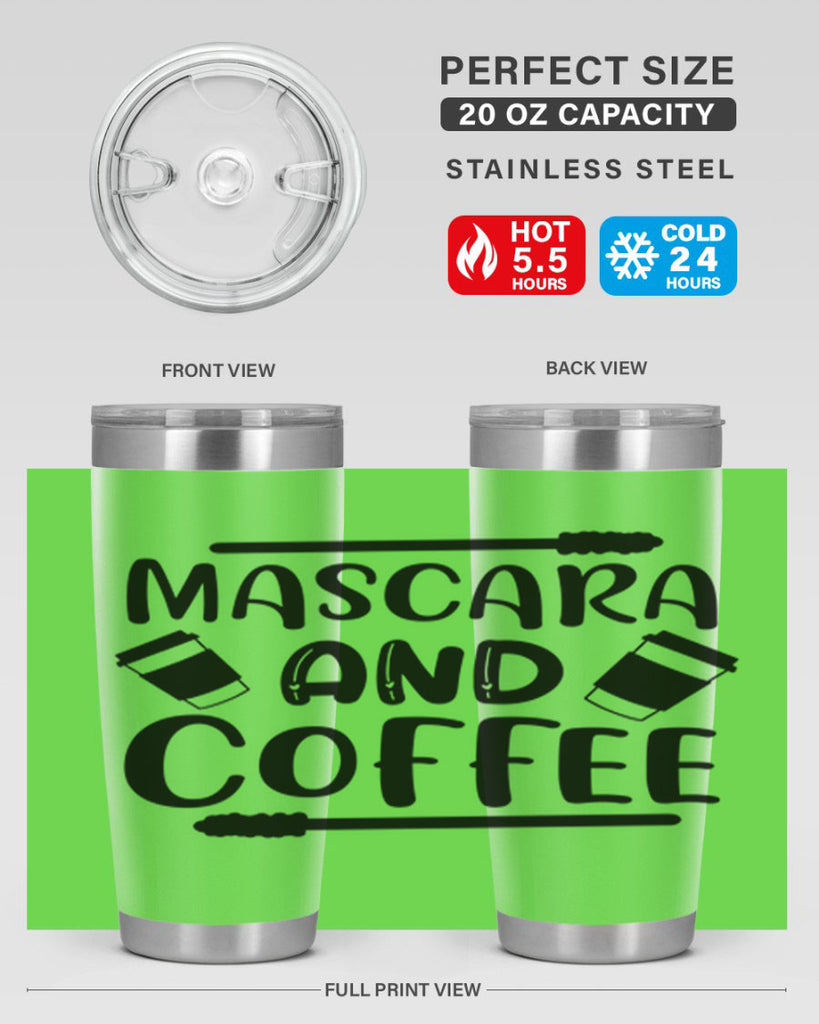 Mascara and Coffee 117#- fashion- Cotton Tank