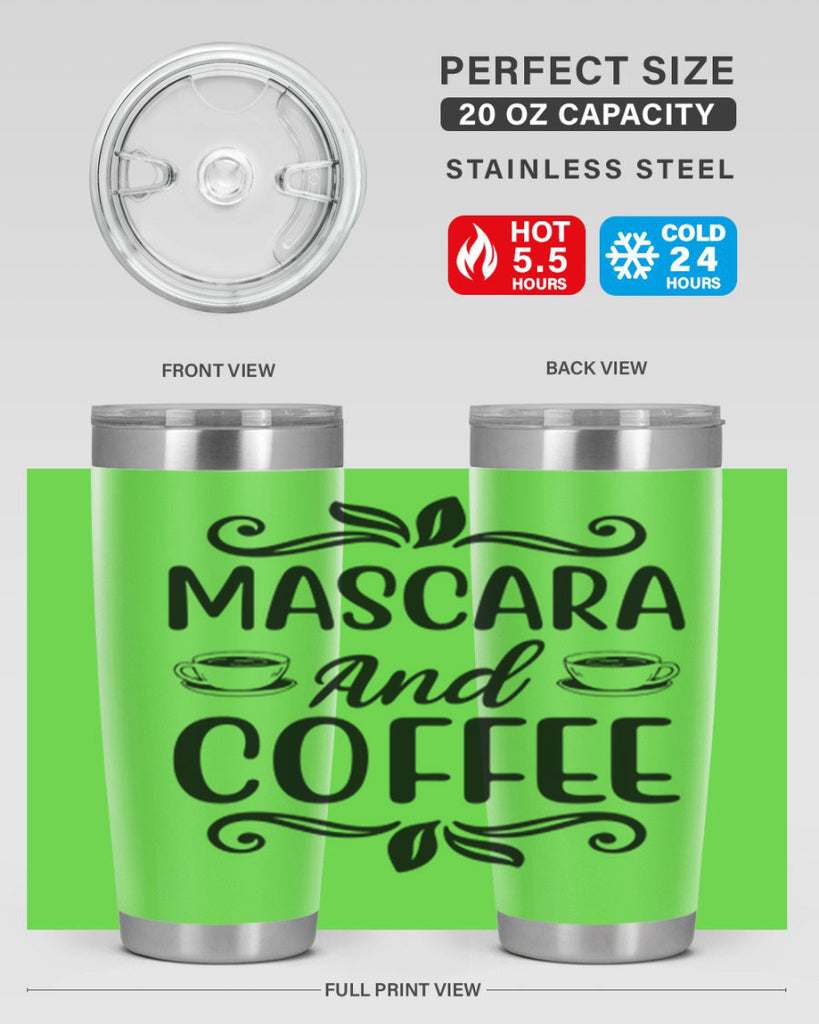 Mascara and Coffee 119#- fashion- Cotton Tank