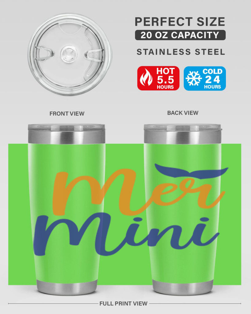 Mer Mini 337#- mermaid- Tumbler