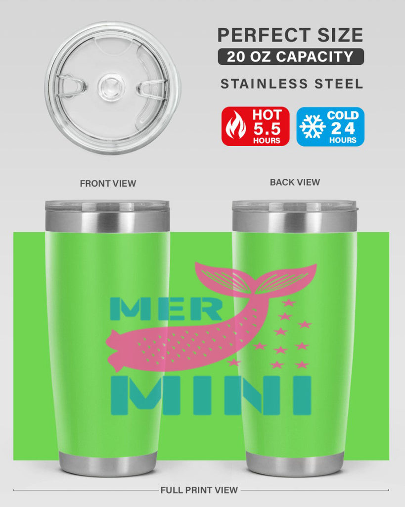 Mer Mini 341#- mermaid- Tumbler