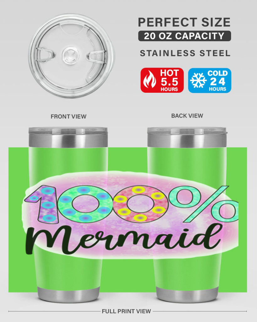 Mermaid 1#- mermaid- Tumbler