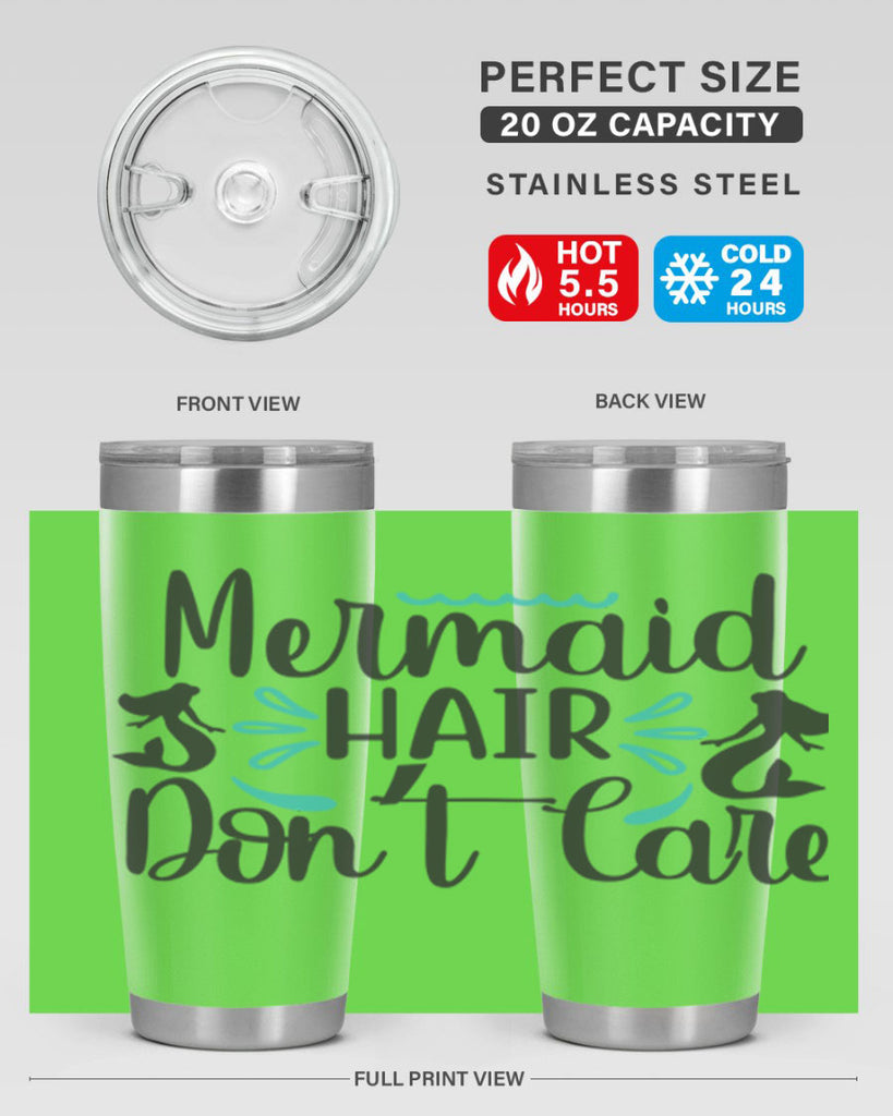 Mermaid Hair Don’t Care 359#- mermaid- Tumbler