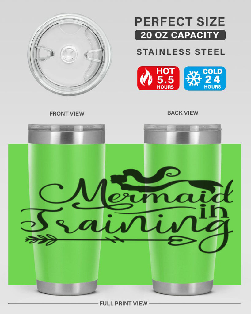 Mermaid In Training 365#- mermaid- Tumbler