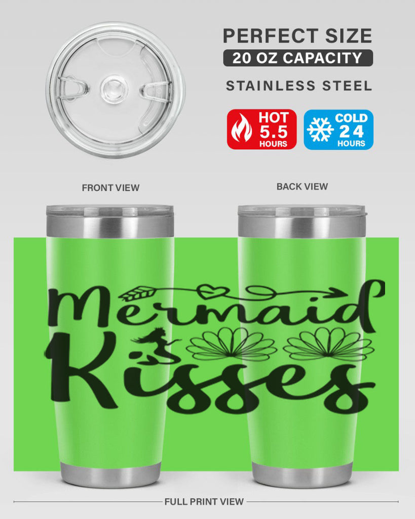 Mermaid Kisses design 427#- mermaid- Tumbler