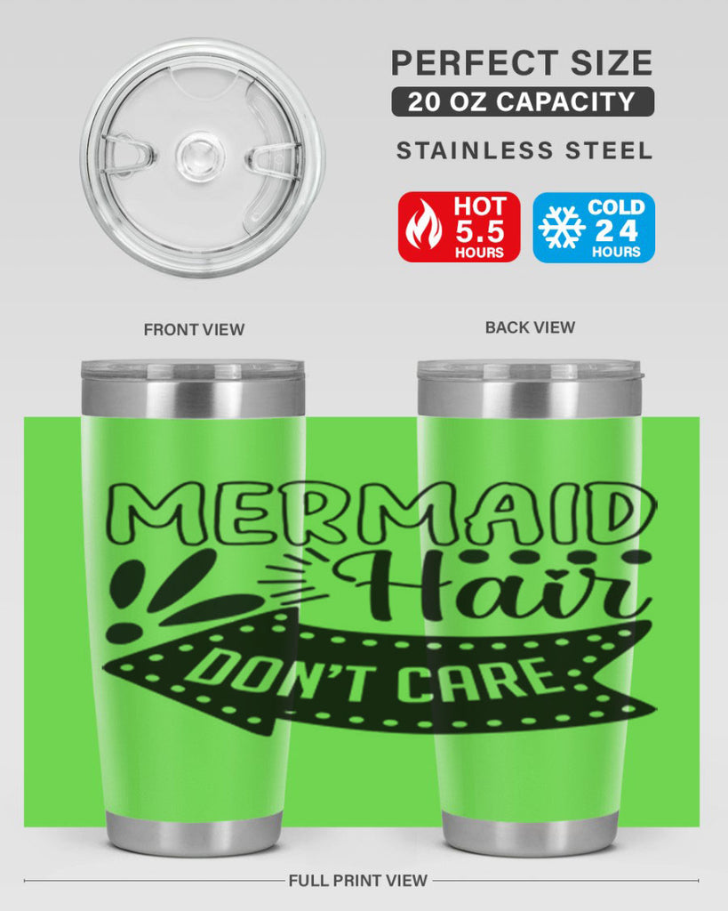 Mermaid hair dont care 403#- mermaid- Tumbler