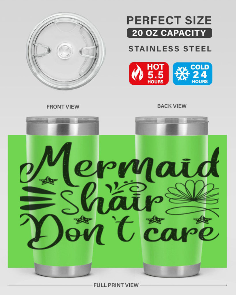 Mermaid hair dont care 415#- mermaid- Tumbler