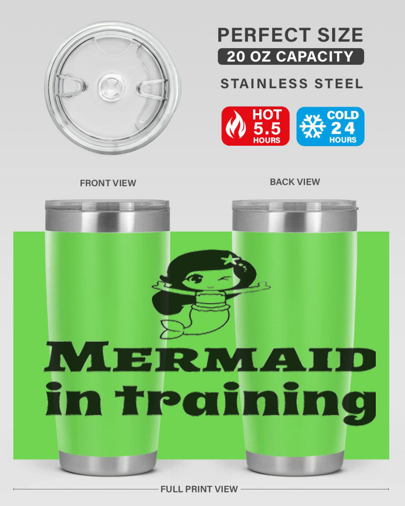 Mermaid in training 422#- mermaid- Tumbler