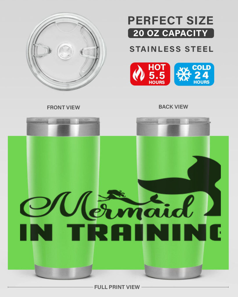 Mermaid in training 423#- mermaid- Tumbler