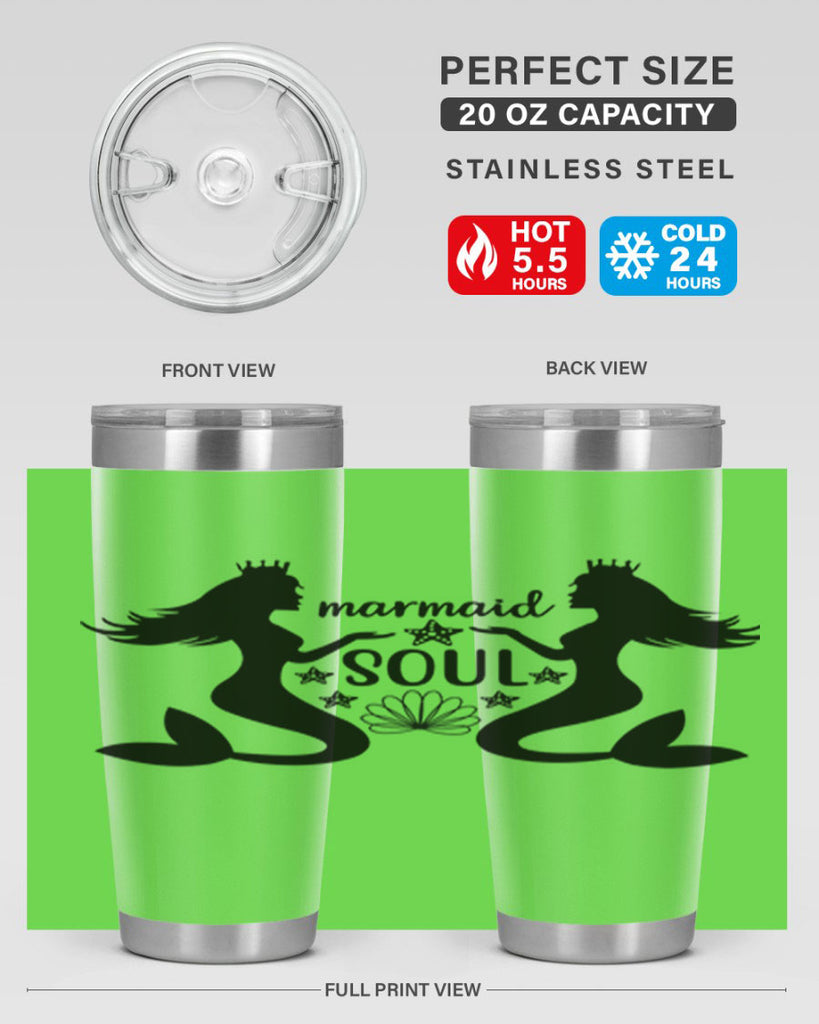 Mermaid soul design 443#- mermaid- Tumbler