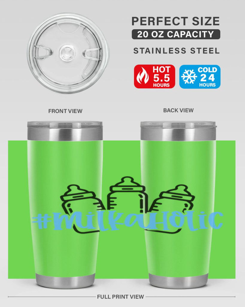 Milkaholic Style 46#- baby- tumbler