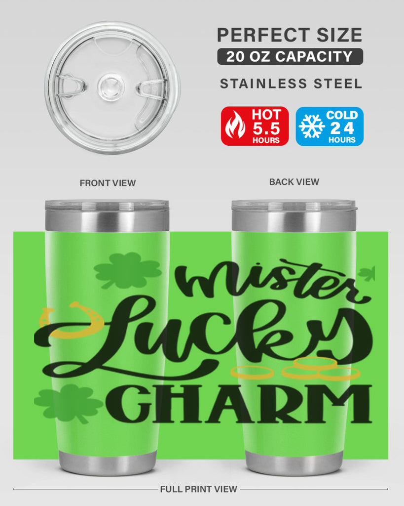 Mister Lucky Charm Style 46#- St Patricks Day- Tumbler