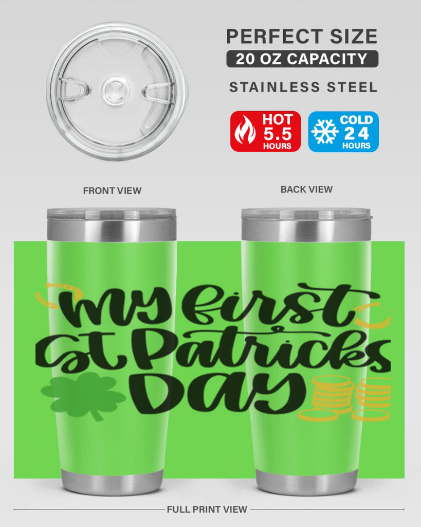 My First St Patricks Day Style 44#- St Patricks Day- Tumbler