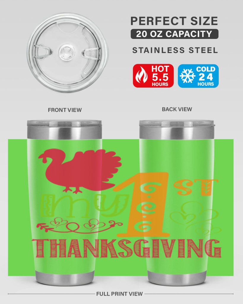 My st Thanksgiving 432#- fall- Tumbler