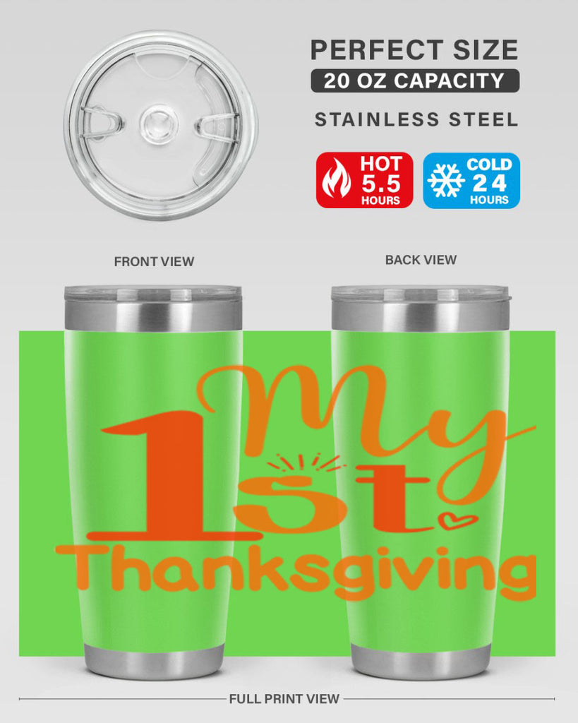 My st Thanksgiving Design 431#- fall- Tumbler