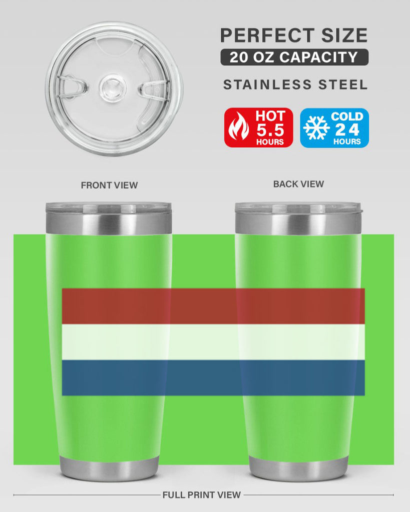 Netherlands 75#- world flags- Tumbler