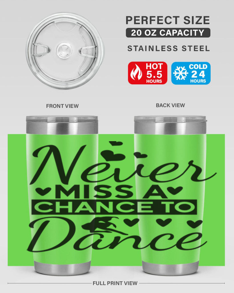 Never Miss a Chance to Dance 65#- ballet- Tumbler