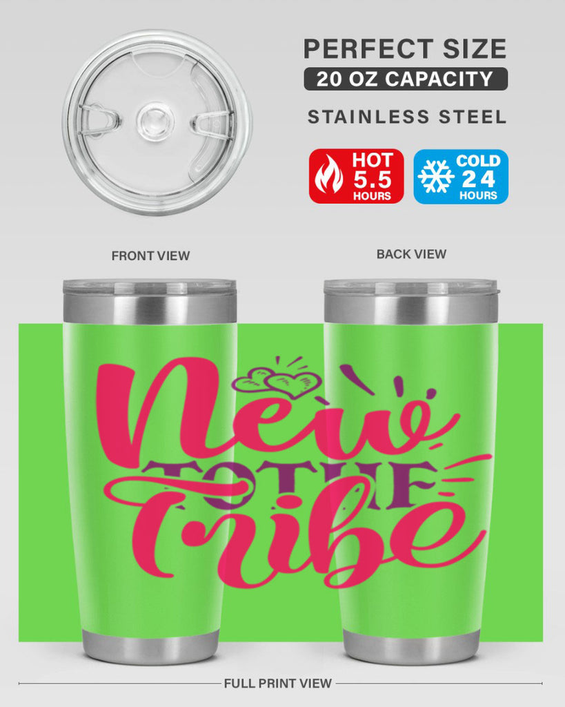 New To the Tribe Style 214#- baby- tumbler