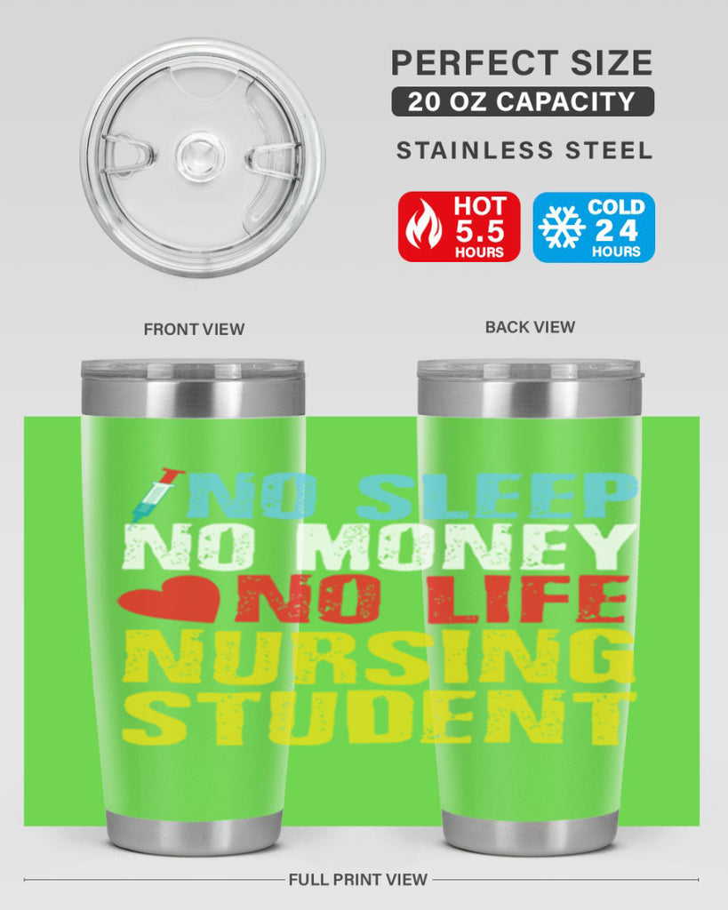 No Sleep Style 290#- nurse- tumbler