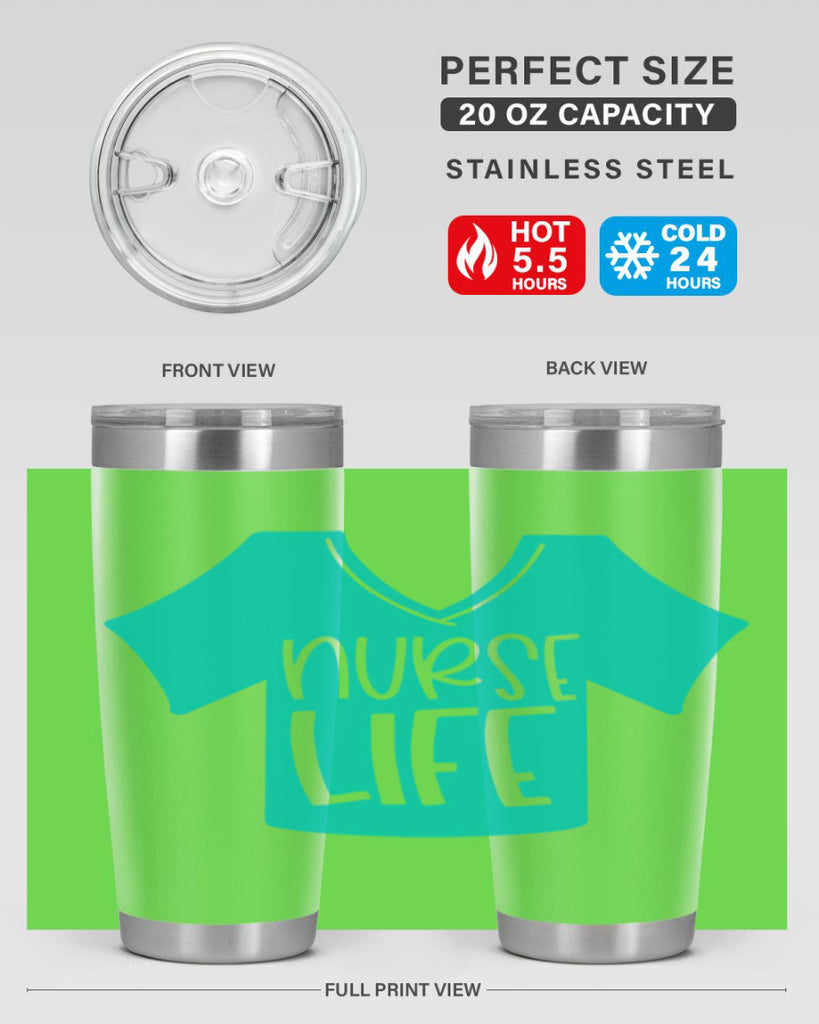 Nurse Life Style Style 105#- nurse- tumbler