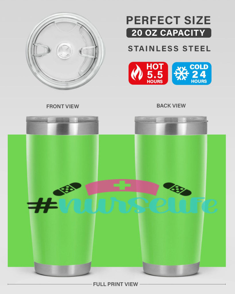 Nurse Life Style Style 107#- nurse- tumbler