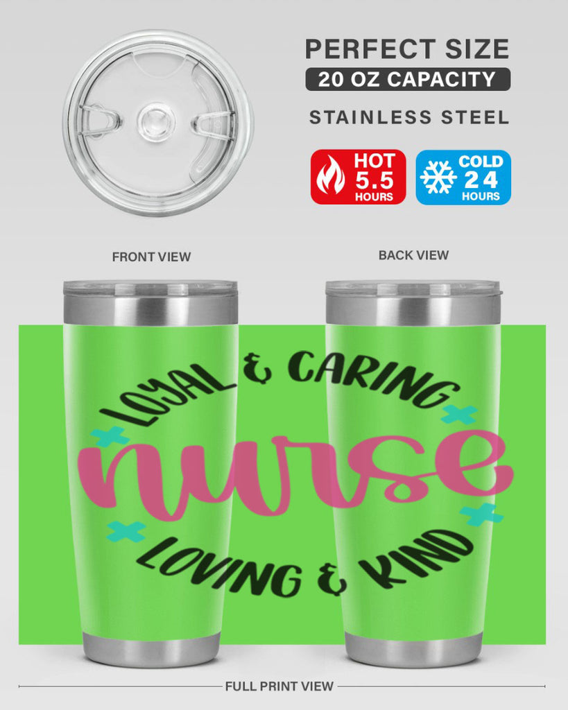 Nurse Loyal Caring Style Style 104#- nurse- tumbler