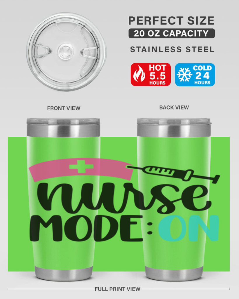 Nurse Mode ON Style Style 102#- nurse- tumbler