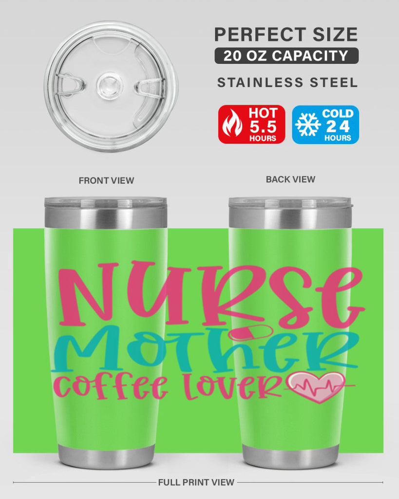 Nurse Mother Coffee Lover Style Style 99#- nurse- tumbler