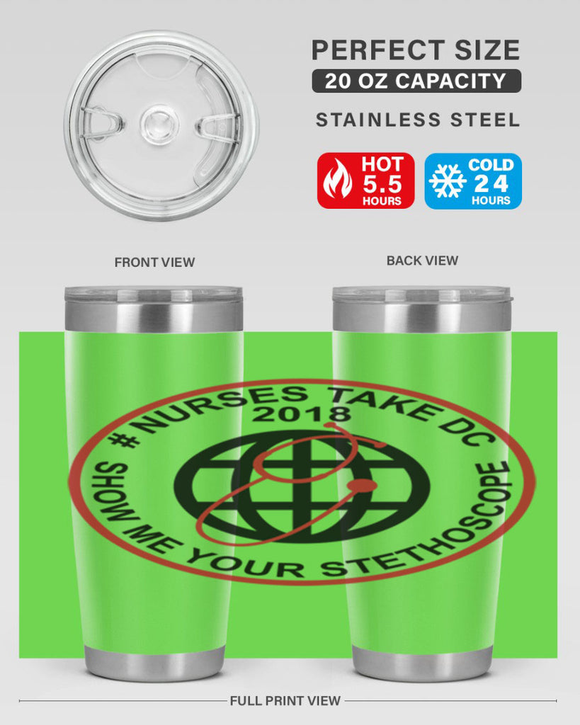 Nurse Takes Dc Design Style 335#- nurse- tumbler