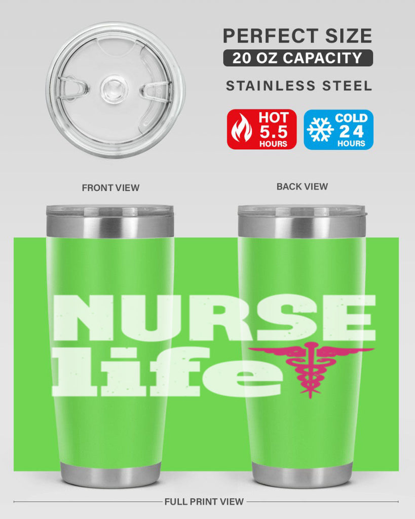 Nurse life Style 283#- nurse- tumbler