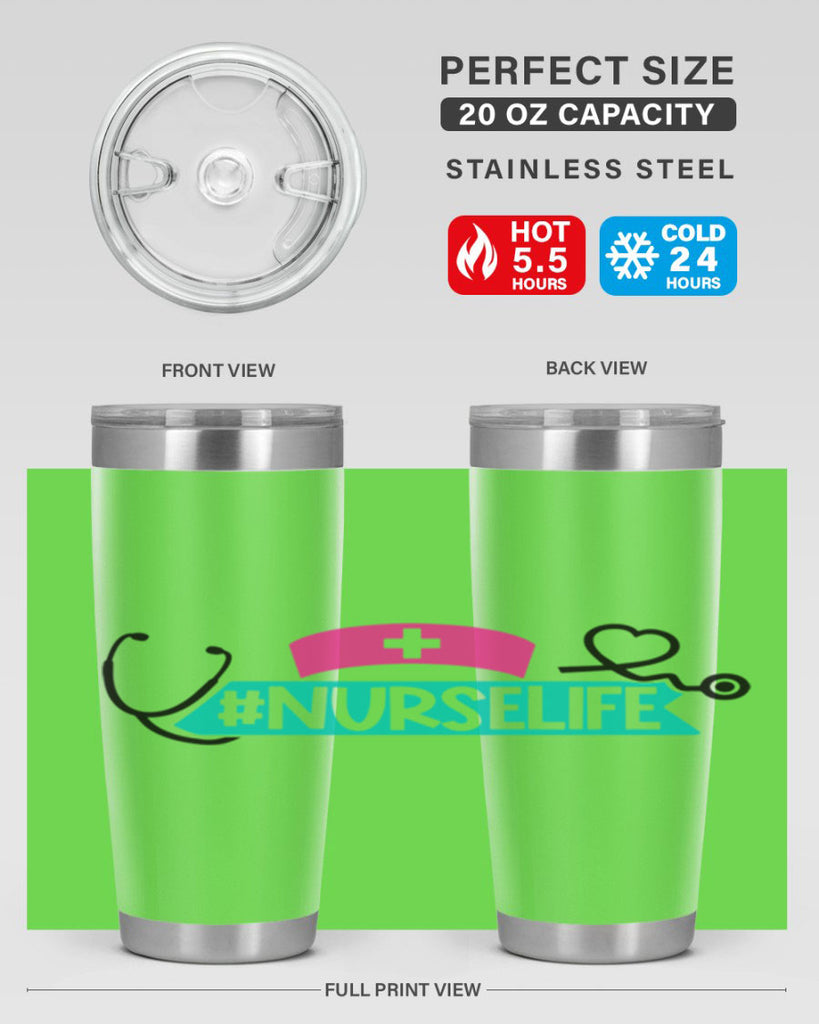 Nurselife Style Style 92#- nurse- tumbler