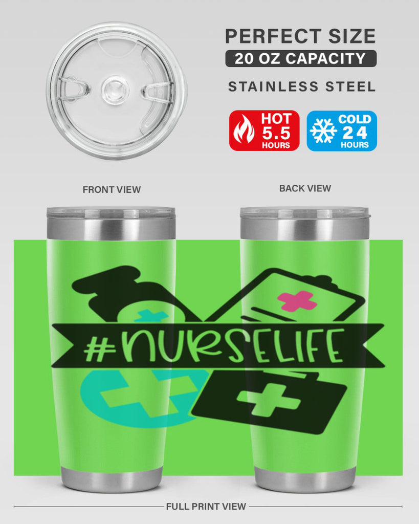 Nurselife Style Style 93#- nurse- tumbler