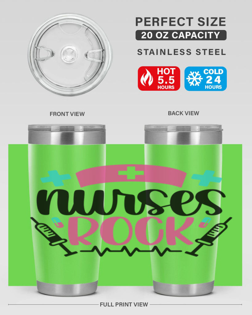 Nurses Rock Style Style 79#- nurse- tumbler