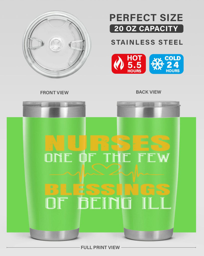Nurses — one of the few blessings of being ill Style 278#- nurse- tumbler