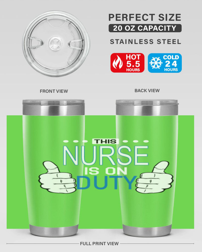 NursetransperntPNG Style 400#- nurse- tumbler