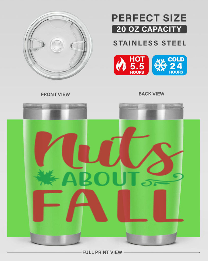 Nuts About Fall 443#- fall- Tumbler