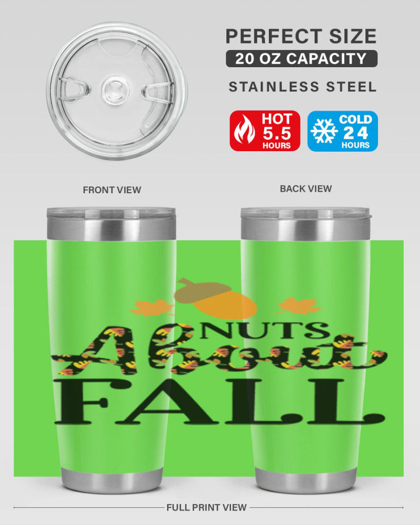 Nutsaboutfall 447#- fall- Tumbler